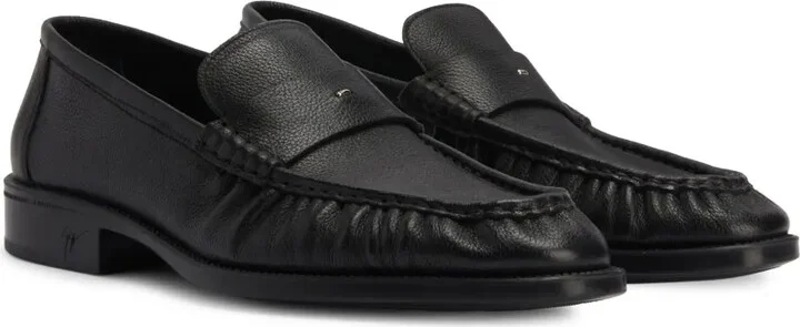 Weeston almond-toe leather loafers - Image 2
