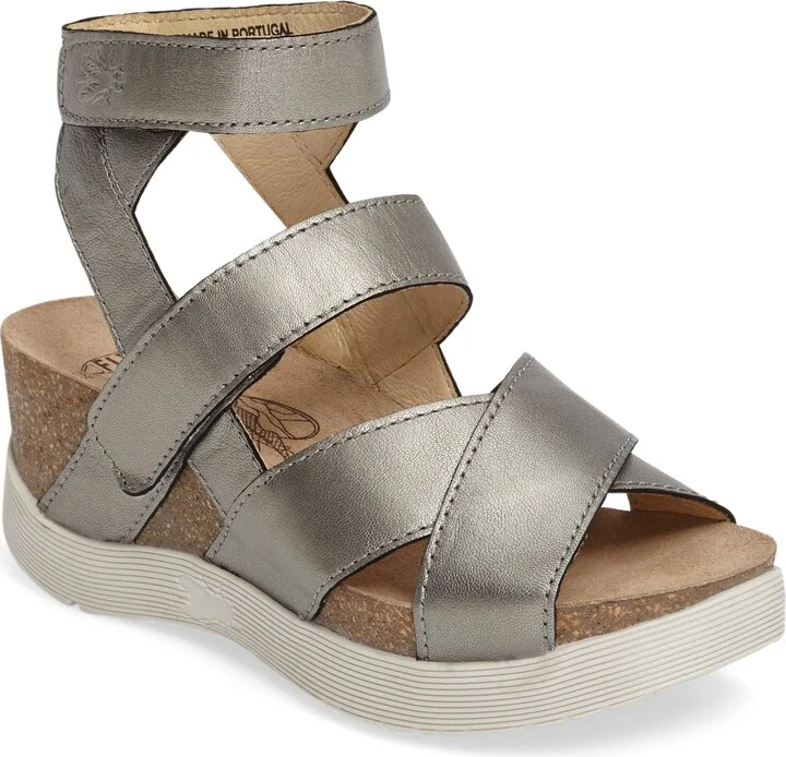 'Wege' Leather Sandal