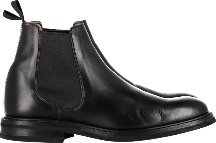 Welwyn Chelsea Ankle Boots in Black Leather