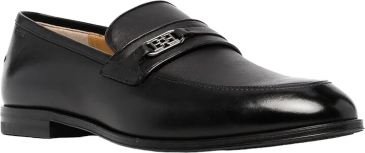 Wember 6239863 Men's Black Calf Leather Loafers