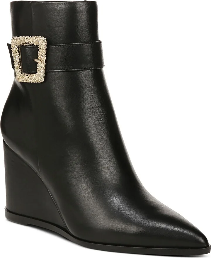 Weslie 2 Womens Faux Leather Booties