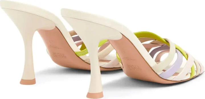 West 90mm leather sandals - Image 3