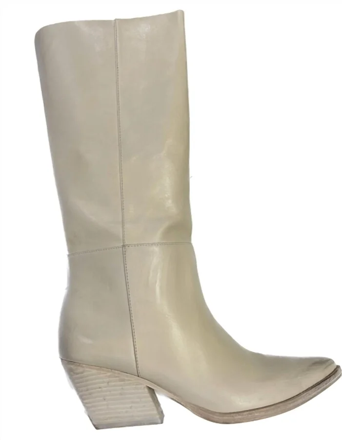 West Boots In Soy Vintge Calf