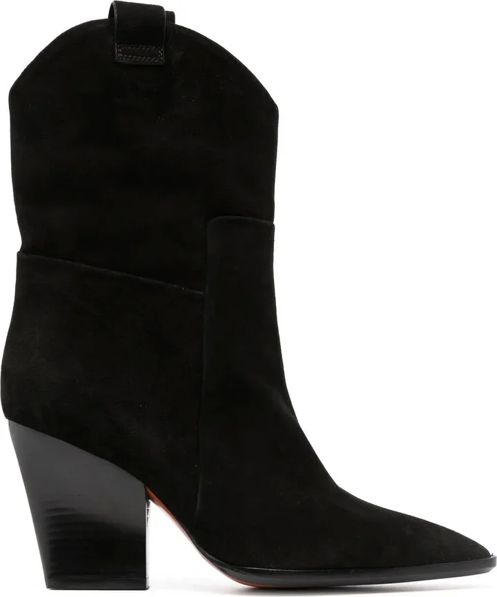 Western 90mm ankle boots