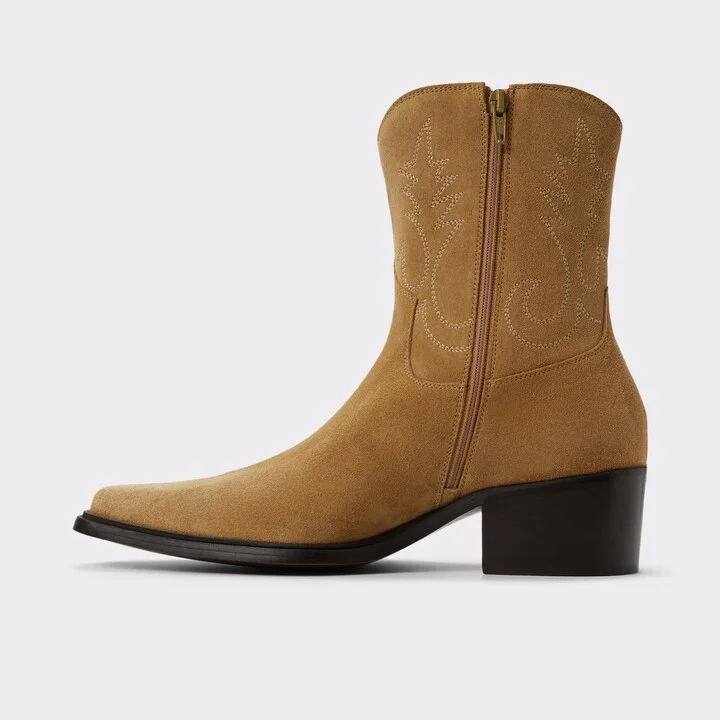 Western boot - Block heel - Image 3
