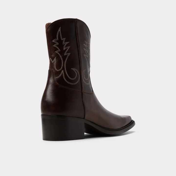 Western boot - Block heel - Image 2