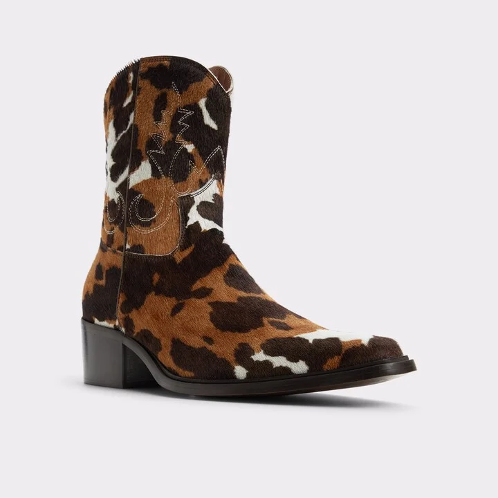 Western boot - Block heel - Image 4