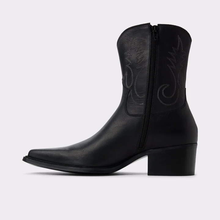Western boot - Block heel - Image 3