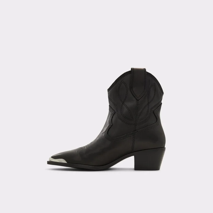 Western boot - Block heel - Image 3