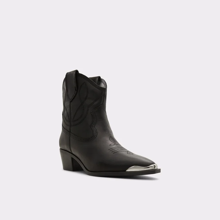 Western boot - Block heel - Image 4