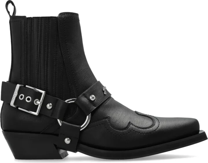 Western chelsea boots