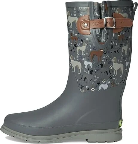 Western Chief Faux Fur Tall Rain Boot Women's Rain Boots Puppy Love : 6 M, Synthetic - Image 6