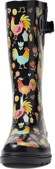 Western Chief Printed Tall Rain Boot Women's Rain Boots Cheery Chick : 6 M, Rubber - Image 2
