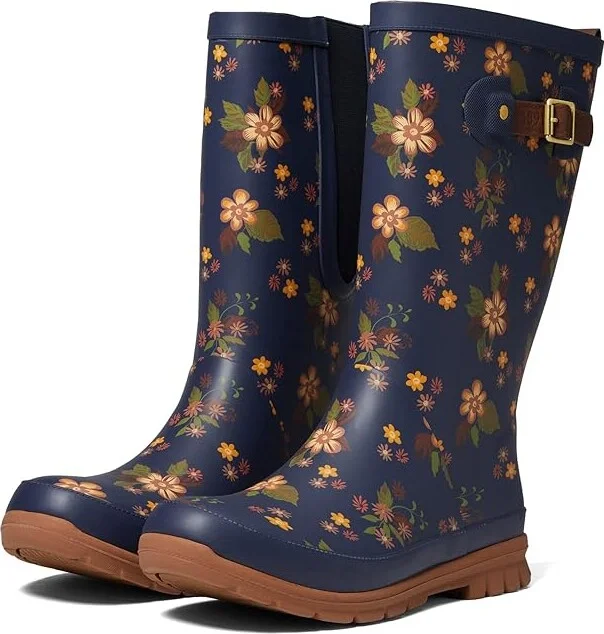 Western Chief Printed Tall Rain Boot Women's Rain Boots Country Bloom : 6 M, Rubber