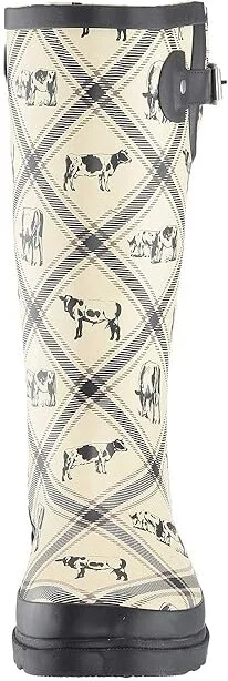 Western Chief Printed Tall Rain Boot Women's Rain Boots Country Cows : 6 M, Rubber - Image 6
