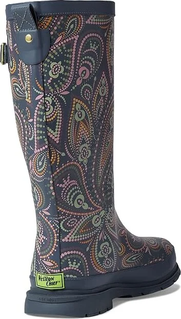 Western Chief Printed Tall Rain Boot Women's Rain Boots Organic Paisley : 6 M, Rubber - Image 4