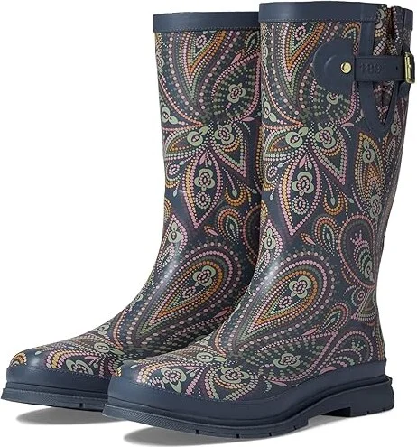 Western Chief Printed Tall Rain Boot Women's Rain Boots Organic Paisley : 6 M, Rubber