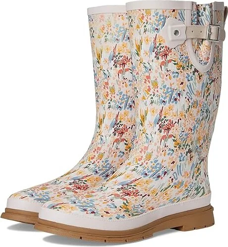 Western Chief Tall Rain Boot Women's Rain Boots Painted Garden : 9 M, Rubber
