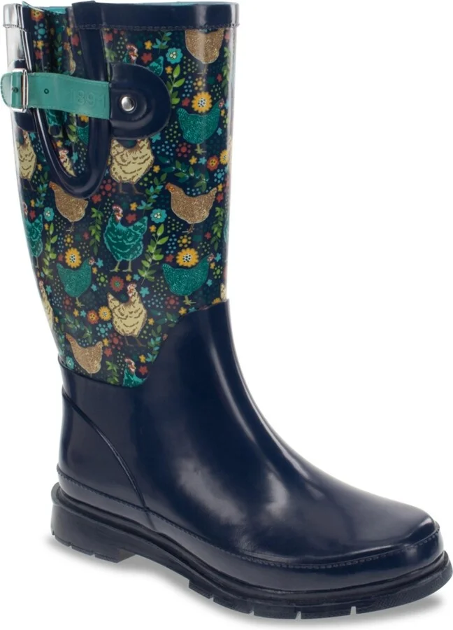 Western Chief Women's Chicken Scratch Tall Rain Boot - Image 3