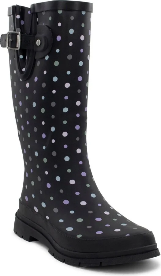 Western Chief Womens Ditsy Dot Tall Rain Boot - Image 3