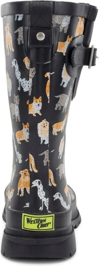 Western Chief Womens Dog Pack Mid Rain Boot - Image 2