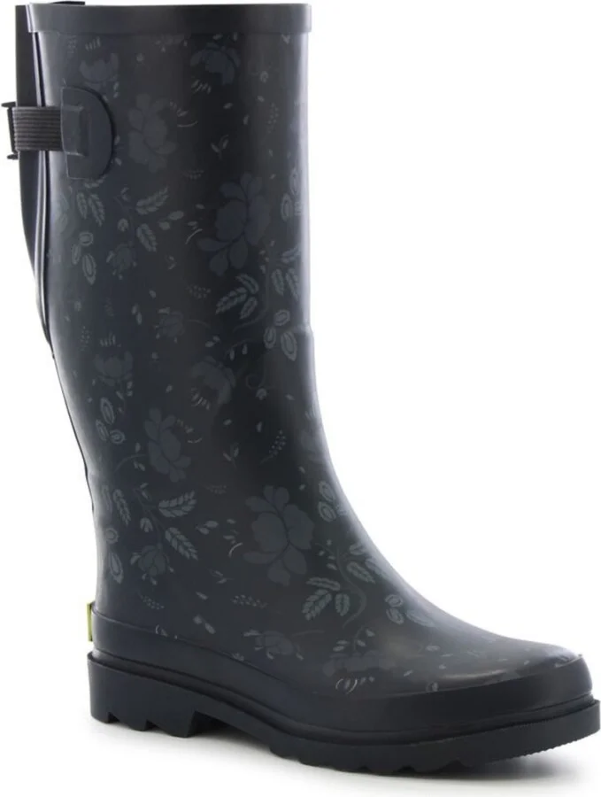 Western Chief Women's Feminine Floral Wide Calf Tall Rain Boot - Image 3