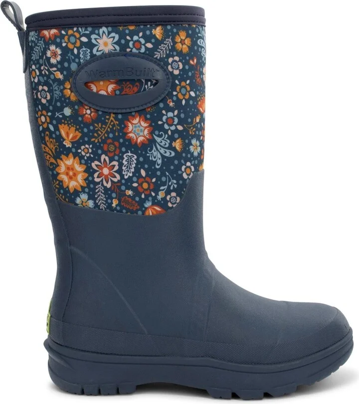 Western Chief Womens Garden Play Faux Fur Neoprene Mid Cold Weather Boot