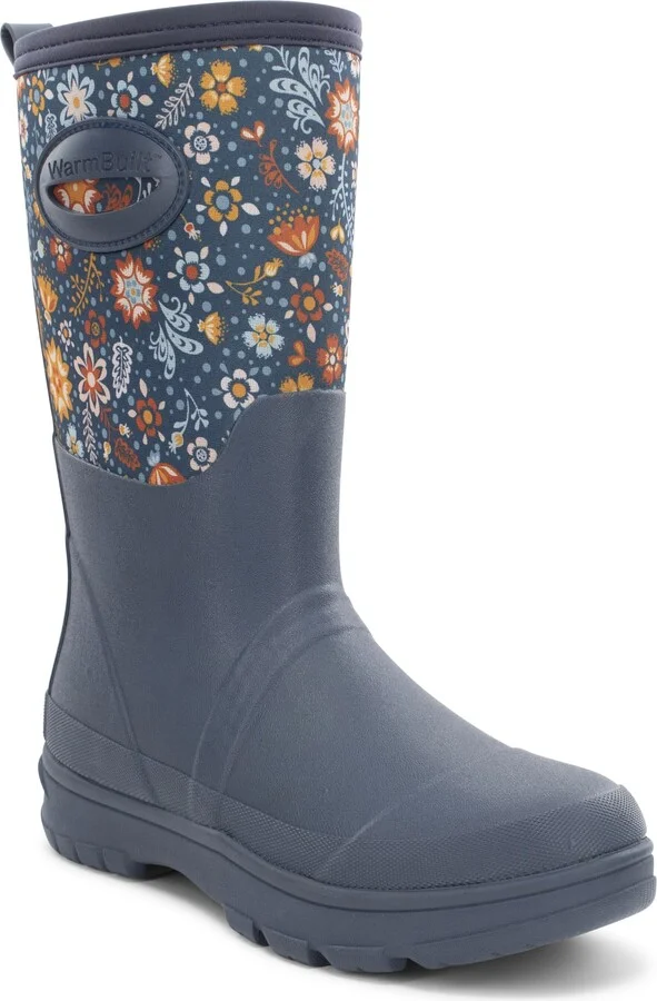 Western Chief Women's Garden Play Mid Waterproof Faux Fur Cold Weather Boot