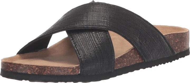Western Chief Women's Metallic Cross Sandals