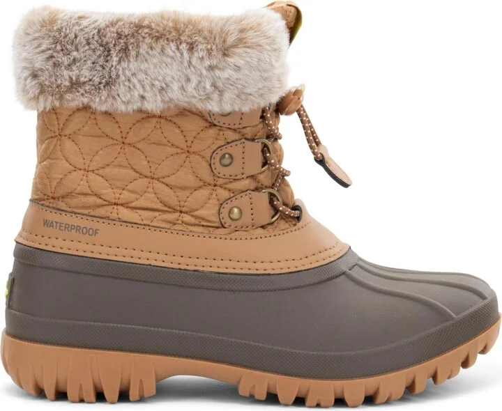 Western Chief Womens Polar Faux Fur Ankle Cold Weather Boot