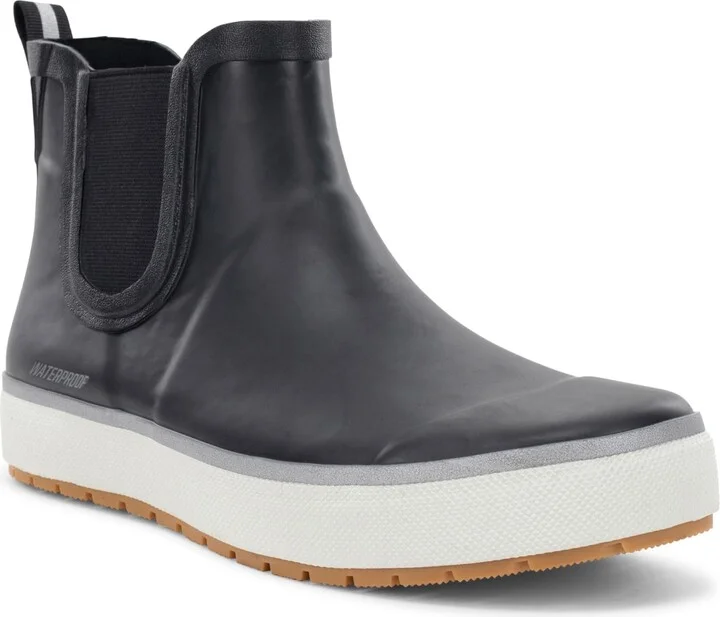 Western Chief Women's Waterproof Element Chelsea Rain Boot with Memory Foam Insole and Slip-Resistant Outsole – Durable and Comfortable for Rainy Days