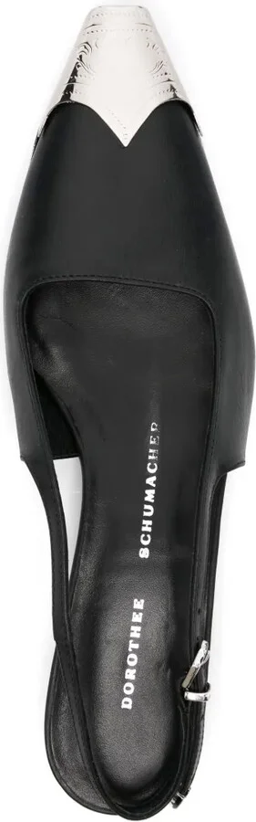 Western Coolness leather ballerinas - Image 4