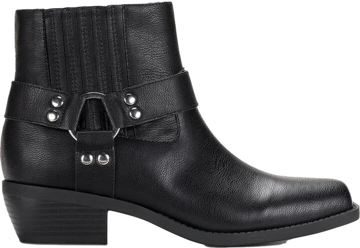 WESTINN Womens Harness Ankle Boots