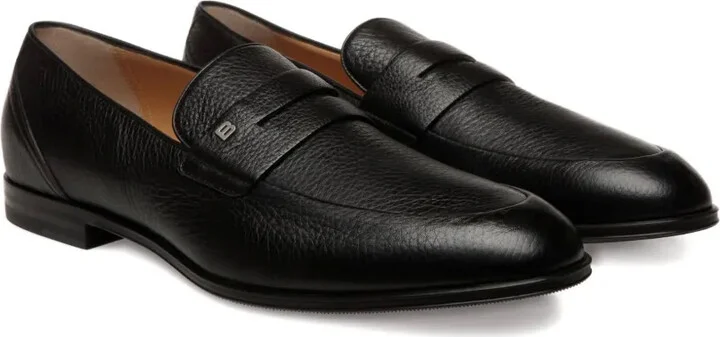 Westminster grained-leather loafers - Image 2