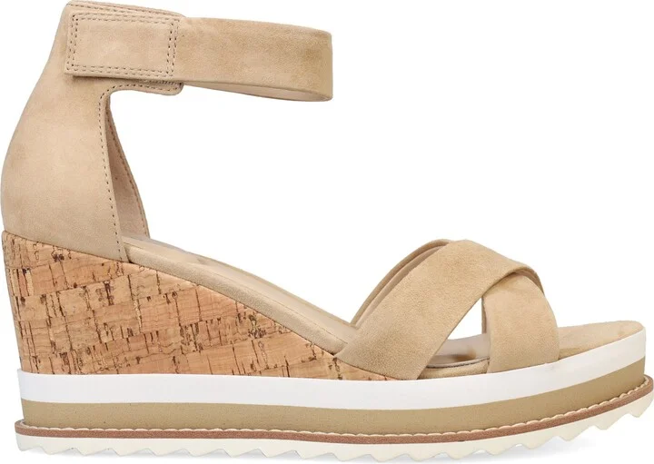 Westyn Ankle Strap Platform Wedge Sandal - Image 3