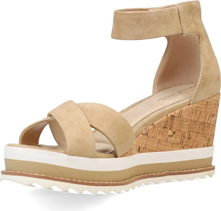 Westyn Ankle Strap Platform Wedge Sandal - Image 5