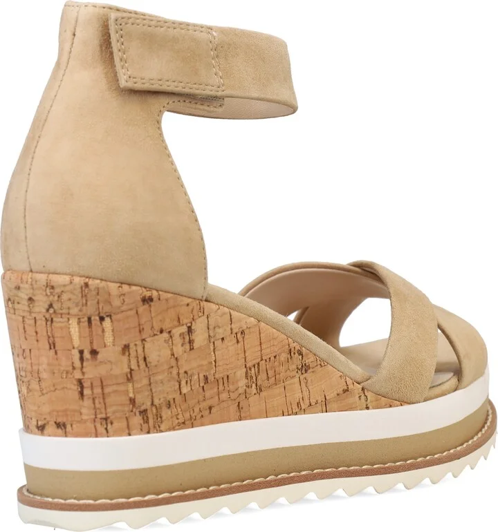 Westyn Ankle Strap Platform Wedge Sandal - Image 6