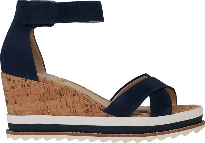 Westyn Ankle Strap Platform Wedge Sandal - Image 9