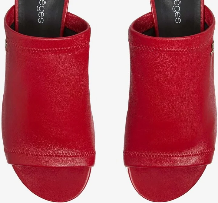 Wet Stretch 50 Leather Mules - Image 3