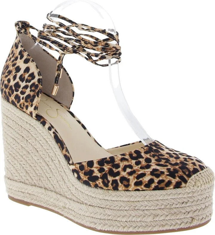 Weyla Womens Printed Manmade Espadrilles