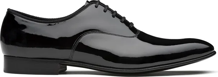 Whaley patent leather Oxford shoes