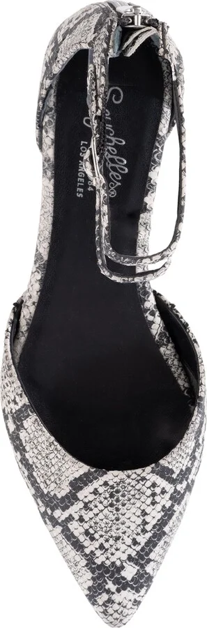 What a Girl Wants Ankle Strap Pointed Toe Flat - Image 8