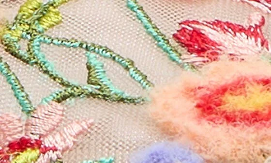 Whimsical Garden Mesh Espadrille Flat - Image 4