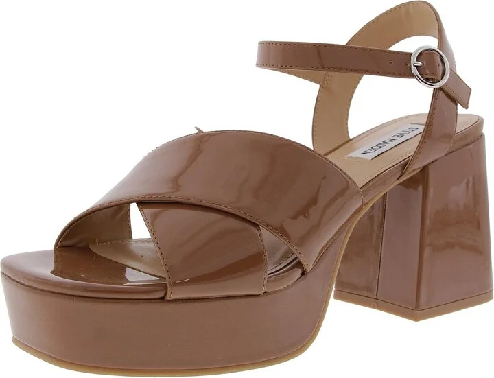 Whimsical Womens Adjustable Patent Heels