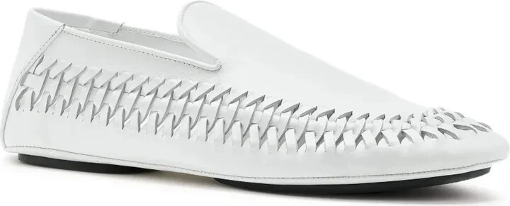 Whip braided leather loafers - Image 2