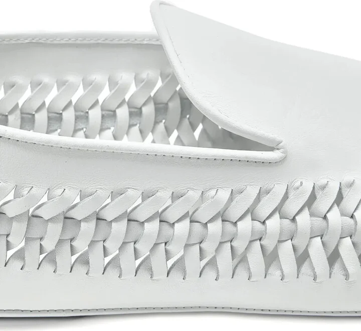 Whip braided leather loafers - Image 4