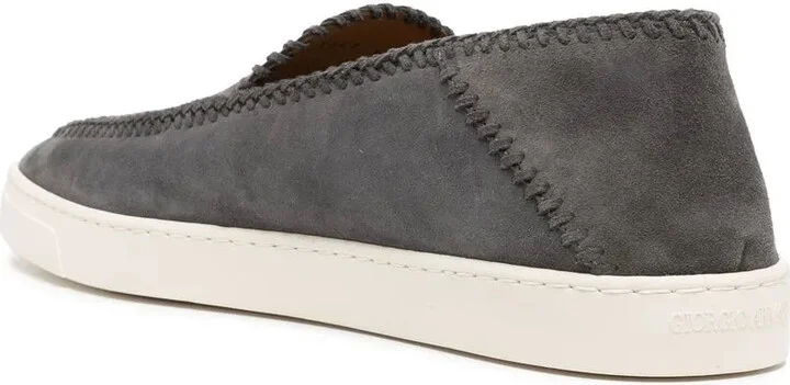 Whipstitch-Trim Detail Sneakers - Image 3