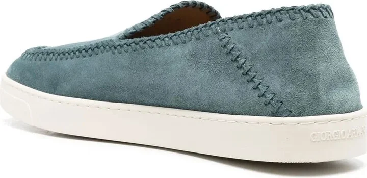 Whipstitch-Trim Detail Sneakers - Image 3