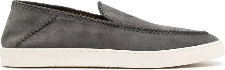 Whipstitch-Trim Detail Sneakers