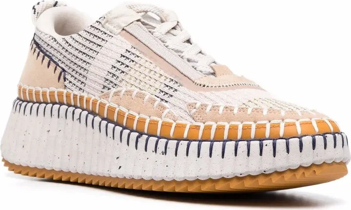 Whipstitch-Trim Sneakers - Image 2